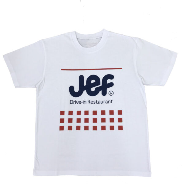 Jef ﾛｺﾞTｼｬﾂ 白の写真